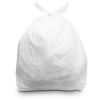 1 Roll (50 Bags) RE-GEN 45L White Swing, Pedal, Square Bin Liners Refuse Sacks | Everyday, Office & Home Use | Industrial Quality Rubbish Garbage Bags 330/584 x 762mm view 2