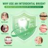 Annauiy Interdental Brush Pack of 20 (1.2 - 1.5 mm) view 3