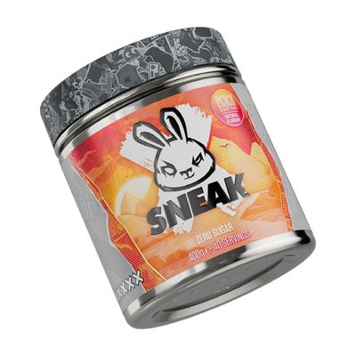 SNEAK Energy Drink Powder | Peach Iced Tea | No Sugar. No Nasties. Just Natural Caffeine, Focus-Boosting Nootropics | 40 Servings