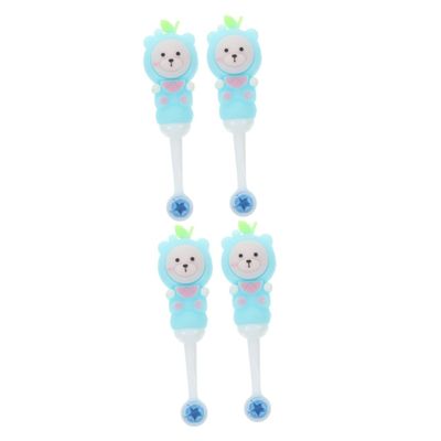 FRCOLOR 4pcs Soft Bristle Boys and Girls Toothbrushes Manual Ergonomic Boy Girl Tooth Brush for Dental Care at Home