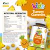 Nu U Nutrition - Kids Tummy Gummies - Friendly Probiotics for Children - 120 Vegan Gummies - Pineapple Flavour - Lactobacillus and Bifidobacterium & Vitamin B3, B5, B6 & C for Gut Health view 4