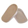MAGICLULU 3pcs Heightening Half Insoles Invisibility Leather Inserts Forefoot Cushion Pad Cushioned Insoles for Men Shoe Pad Heelpiece Cushion S view 4