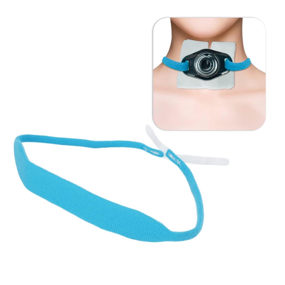 AQUASHIELDING Tracheostomy Pipe Holder Belt, Conduit Neck Ties with Individually Packaged, Trachea Bands Securement Device for Men and Women(5Pcs)