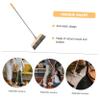 minkissy Bristle Broom for Hardwood Floors and Tile Surfaces Wooden Handle Soft Bristles for Kitchen Bathroom and Bedroom Cleaning view 3