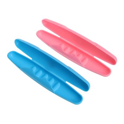 FOMIYES 2pcs Travel Pouches for Toothbrushes Folding Case Covers Portable Storage Box Protective Carrying Case for Traveling