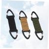 FOMIYES 3pcs Extension Hooks Anti-Slip Nylon Ear Buckle Strap Backpacks Buckles for Hanging and Ear Pain Relief Suitable for Outdoor and Use view 2