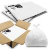 1000 Liners | 1 Case | RE-GEN 30L Essential Range Medium Kitchen, Bathroom Square Bin Liners White Refuse Sacks | Everyday, Office & Home Use | Quality Rubbish Garbage Bags 381/609 x 609mm view 1
