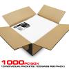 1000 Liners | 1 Case | RE-GEN 30L Essential Range Medium Kitchen, Bathroom Square Bin Liners White Refuse Sacks | Everyday, Office & Home Use | Quality Rubbish Garbage Bags 381/609 x 609mm view 2