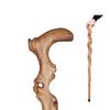 Walking Stick for rollator Wooden Walking Cane Stick, Old Man Walker, Anti-Slip Walking Rod Solid Wood Crutches for Men Hiking (Wood Color) Folding crutcheswooden beautiful scenery view 3