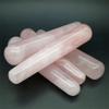 1pcs Natural Rose Quartz Pink Crystal Massage Wands Stick Anti Age Tool JIZTGEDM view 4