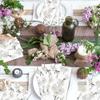 100Pcs White Flowers Paper Guest Napkins Disposable Dinner Napkins,Party Napkins Guest Towels Wedding Napkins for Kitchen,Birthday Party view 4