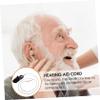 Ipetboom 3pcs Hearing Aid Cord for Adults Protective Lanyard Aged Hearing Aid Protectors for Adults Invisible view 3