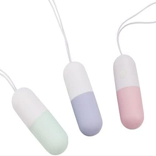 10 Modes Mini Powerful Quiet Waterproof Bullet Massage Rod Portable Soft Toys for Women Pleasure, Handheld Travel Pocket Personal Bullet for Foot Relax, Receive Fast, Body Massage Tool (Blue)