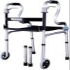 BHANAY Rollator Walker, Four Wheeled with Seat Lightweight Foldable Aluminium Frame Suitable Home Outdoor Walking Mobility Aid Small Gift view 1