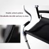 BHANAY Rollator Walker, Four Wheeled with Seat Lightweight Foldable Aluminium Frame Suitable Home Outdoor Walking Mobility Aid Small Gift view 3