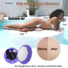 G.Liane Crystal Hair Eraser,Painless Nano Hair Removal and Exfoliation,Gentle Efficient Glass Hair Remover Device Without Waxing,Magic Epilator for Women and Men (Violet) view 3