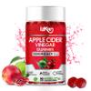 Apple Cider Vinegar Gummies with Mother 1200mg ACV Gummies - | Digestive Health, Energy, Immune and Metabolism Support | - with Vitamin B12, B6 & Beetroot & Pomegranate Vegan 60 Count (1X) view 2