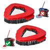 Scrub Brush, 2 Pcs Spin Mop Scrub Brush Head Compatible for O Cedar EasyWring 1-Tank System, Hard Bristle Cleaning Brush for Bathroom, Kitchen, Tub and Tile view 1