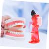 FOMIYES 8pcs Double-Head Denture Brush Toothbrush Multi Functional Small Creative Personal Denture Cleaning Tool for Home Use for Oral Care and Mini Travel Kits view 3