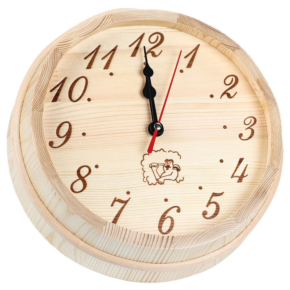 Clock Timer 24X24X9 Simple Sauna Timer Clock Accessories Wall Clock Home Decor