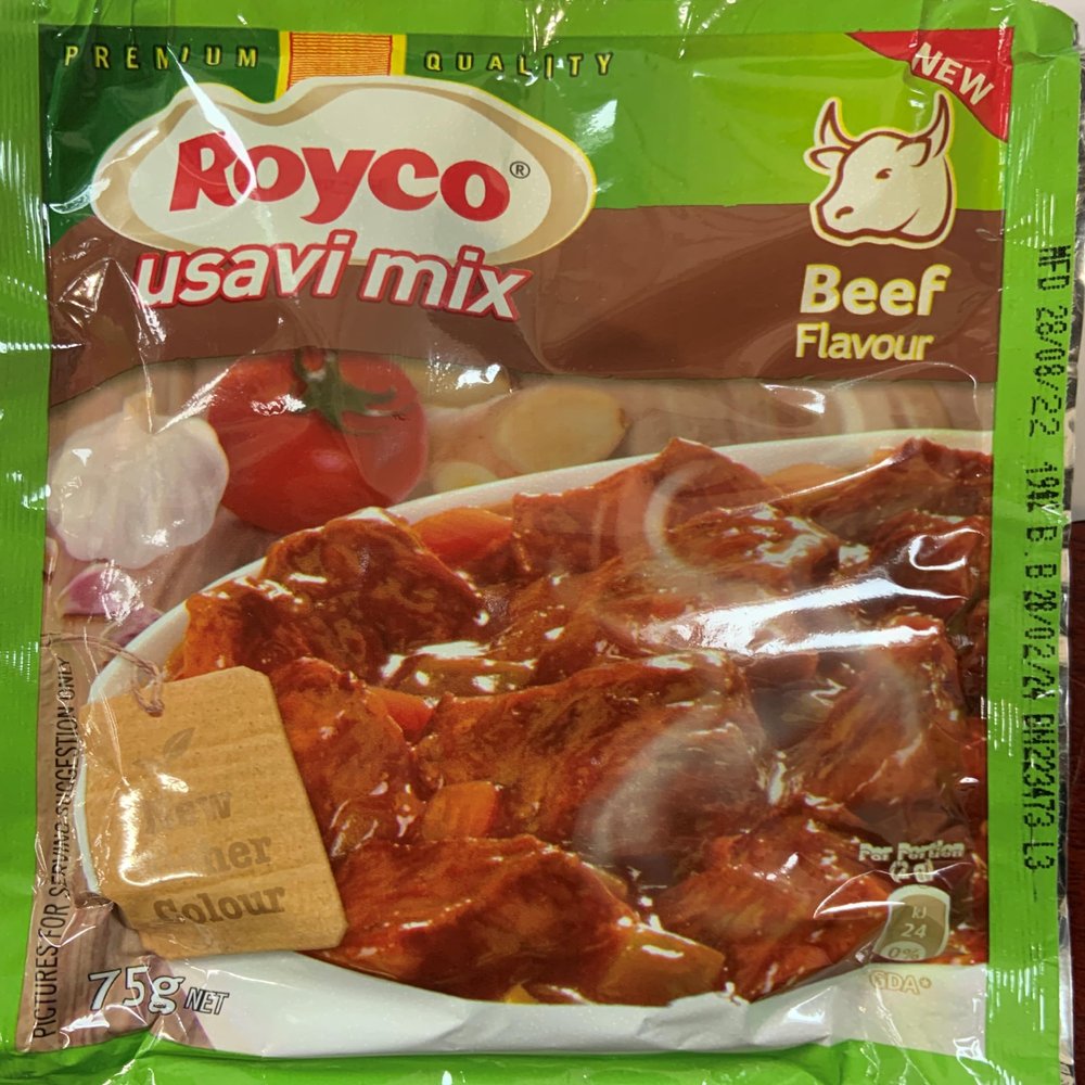 Royco Usavi Mix Beef Flavour 75g | Pack Of 3