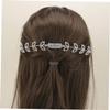 FOMIYES Adjustable Ear Hook Strap Extender with Rhinestone Comb White Band Buckle for Ear Pain Relief view 2
