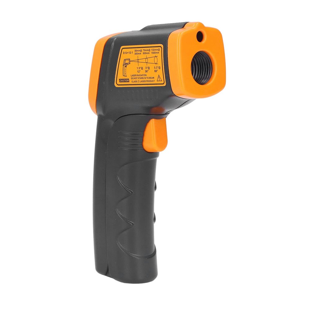 Infrared Thermometer Accurate Measurement Digital Temperature Guns with Backlit LCD Display for Home Laboratory