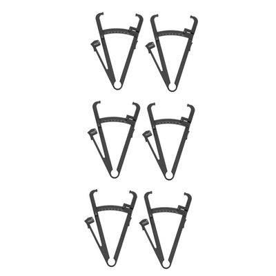 FOMIYES 3sets Caliper Thickness Measure Body Measure Device Handheld Fat Caliper Ideal for Women Men Boys and Girls 2pcs*3
