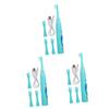 FOMIYES 3sets Boys and Girls Electric Toothbrush Cartoon Design Convenient for Boy Girl Toothbrush Years Old view 1
