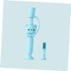 FOMIYES Silicone Toothbrush for Toddlers Boy Girl Toothbrush Soft Bristles Training Gum Care Random Color view 4