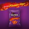 Doritos enhanced Flamin' Hot Sharing Bag Crisps 9x163g view 4