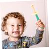 FOMIYES 3pcs Boy Girl Toothbrush Rotatable Soft Bristles for Toddlers Portable Teeth Cleaning Brush for Boys and Girls Years Old view 2