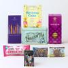 Birthday Afternoon Tea Hamper for Her  Hattie's Gifts Tea and Biscuits Gift Set with Vintage English Tin, Chocolate, Popcorn, Luxury Treats & Happy Birthday Card view 2