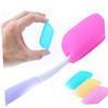 FOMIYES 24pcs Toothbrush Head Covers Portable Protective Cases for Travel Keep Your Toothbrush Clean and Hygienic The Go Random Color view 4