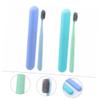 FOMIYES 6pcs Tooth Brush Box Ultra Toothbrush Long Handle Toothbrush for Easy Cleaning Gums Care view 3
