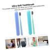FOMIYES 6pcs Tooth Brush Box Ultra Toothbrush Long Handle Toothbrush for Easy Cleaning Gums Care view 4