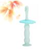 FOMIYES Firm Toothbrush Boy Girl Brush Oral Boys and Girls Brushing Toothbrush Silicone Teether Bristles Training Brush view 1