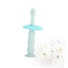 FOMIYES Firm Toothbrush Boy Girl Brush Oral Boys and Girls Brushing Toothbrush Silicone Teether Bristles Training Brush view 3