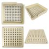 1PCS Capsule Filling Machine Manual 100 Holes Empty Capsule Filler, Filling Tool Capsule Maker for Size 0# (Beige) view 4