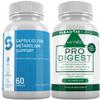 Style Capsules for Metabolism Support | Mytrio Pro Digest Glucomannan 500mg Supplement Capsules | Gut Health Support view 1