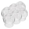 Beavorty 6pcs Glass Suction Cups Cupping Set Massage Cups Strong Adsorption Theracup Made from Glass view 1