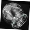 Beavorty 6pcs Glass Suction Cups Cupping Set Massage Cups Strong Adsorption Theracup Made from Glass view 4