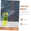 BESPORTBLE 25pcs Plastic Hanging Flowerpot Hooks for Garden Plant Pots, Portable Planter Hangers Red Hooks, Outdoor Balcony Plant Support Accessories view 3