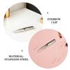 MAGICLULU LED Tweezers Eyebrow Hair Removal Tweezer with Bright LED Light Precision Slant Tip for Facial Hair Shaping Portable Makeup Tool for Women Girls Bathroom Use view 3