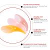 FRCOLOR 6pcs Scraping Comb Natural Ox Horn Scalp Scrubber for Scalp Trigger Point Treatment Handheld Roller Design for Neck and Body Massage Relief view 2