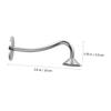 Amosfun 3pcs Bathroom Bar Soap Holder Draining Soap Holder Magnetic Grey Modern Design view 2