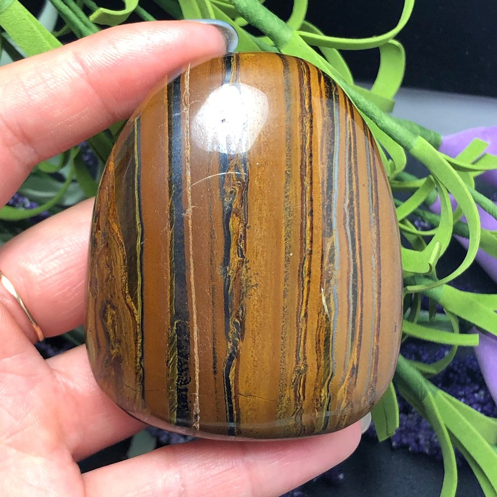 NWPNLXEA Home Collections Home Decoration Natural Peacock Eye Gemstone Palm Stone Crystal Irregular Smooth Polished Pebble ReikiChakra Stone Stones