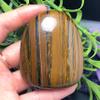 NWPNLXEA Home Collections Home Decoration Natural Peacock Eye Gemstone Palm Stone Crystal Irregular Smooth Polished Pebble ReikiChakra Stone Stones view 2