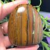 NWPNLXEA Home Collections Home Decoration Natural Peacock Eye Gemstone Palm Stone Crystal Irregular Smooth Polished Pebble ReikiChakra Stone Stones view 4