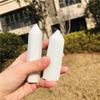 NWPNLXEA Home Collections Quartz Decoration 1PC Natural Crystal Stone Blue Calamine Crystal hemimorphite Tower Point can be Used for Decoration (Size : 6-7CM) view 2
